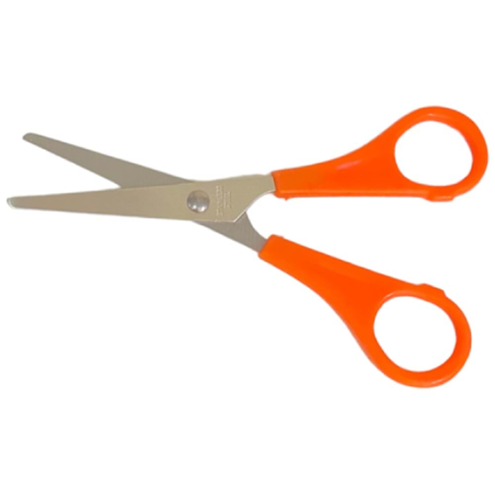 Scissors Plastik Saplı Makas 15cm