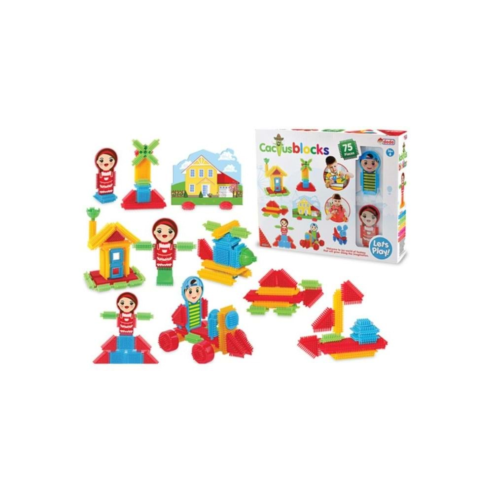 Fen Toys Kaktüs Bloklar 75 Parça 03311