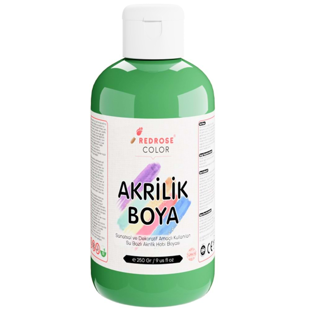 Redrose Akrilik Boya 250ml Fıstk Yeşil