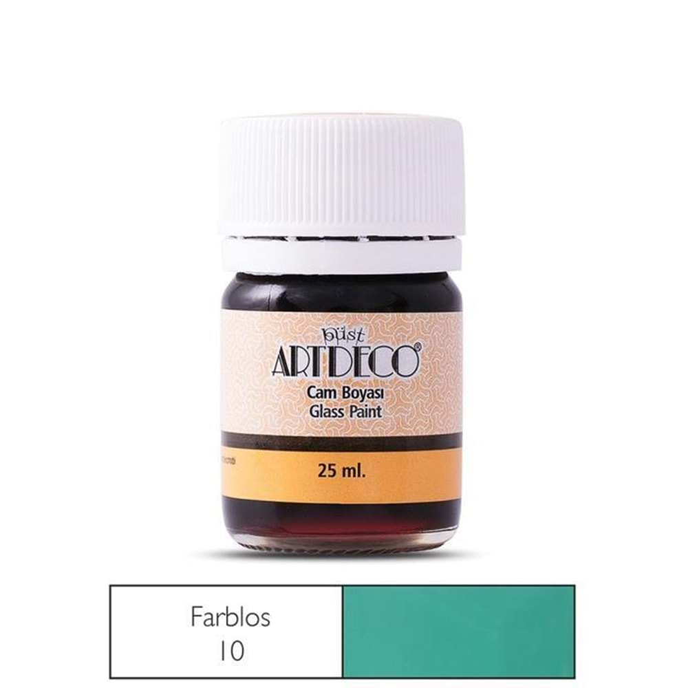 Artdeco Cam Boyası 25Ml İnceltici(Farblos) 10