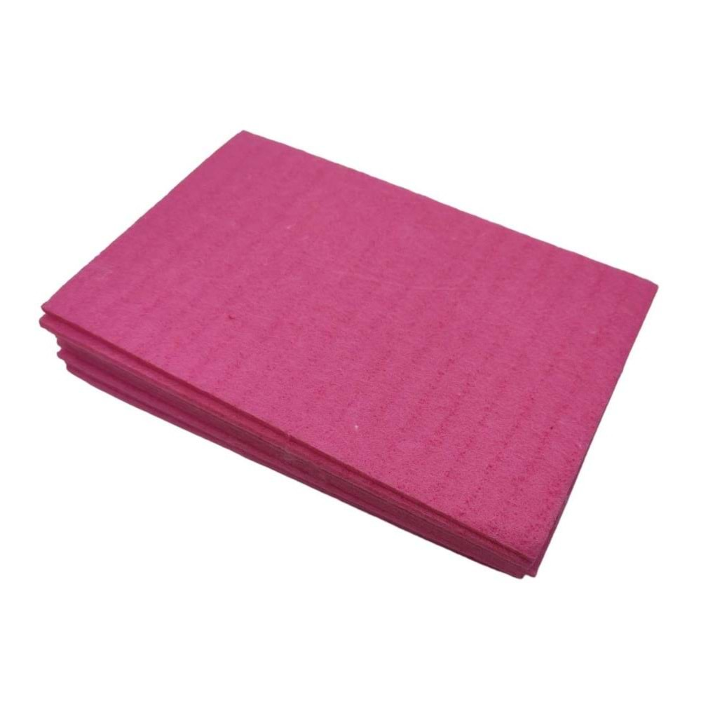 Kalın Keçe 13X19 (A5) 500Gr Pembe 10 Adet