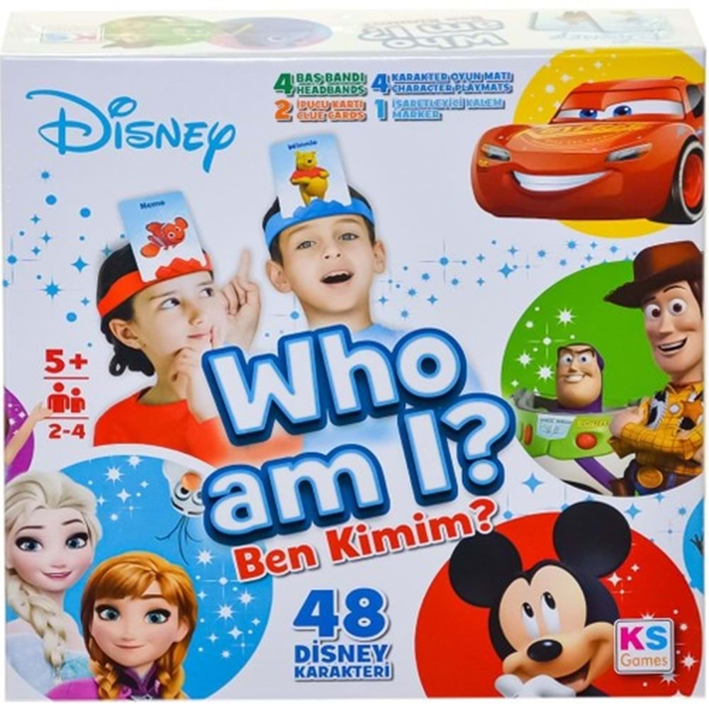 Ks Games Who Am I Disney - Ben Kimim 13903