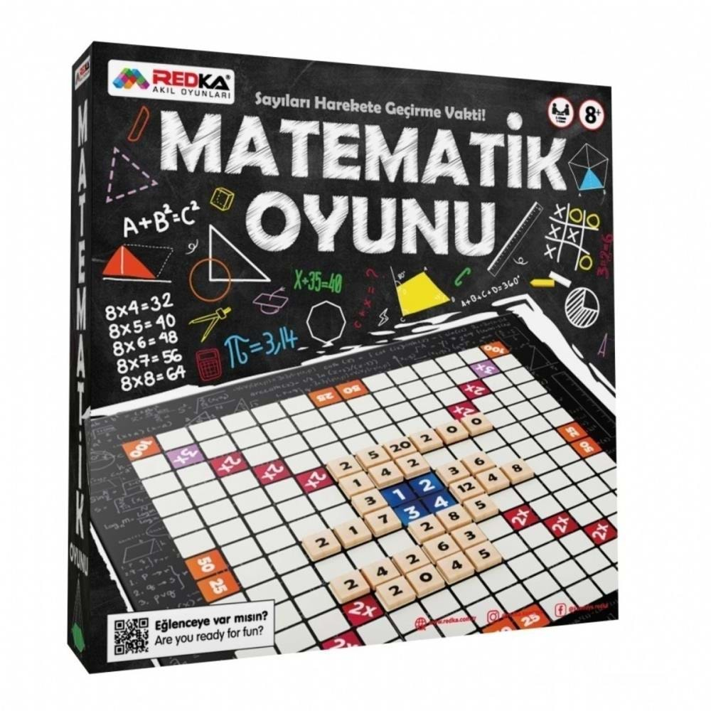 Redka Matematik Oyunu RD5623 Akıl, Zeka ve Strateji Oyunu, Kutu Oyunu