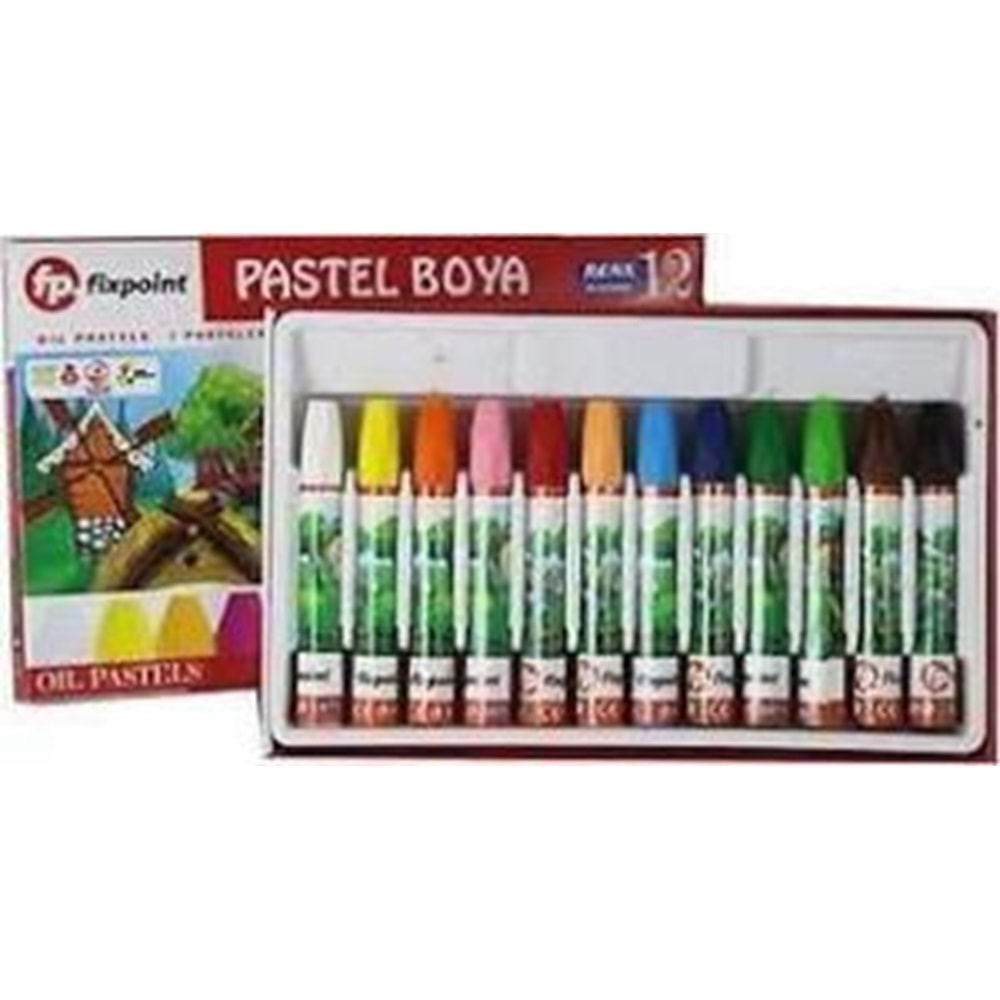 Fixpoint Pastel Boya 12 Renk P-1770