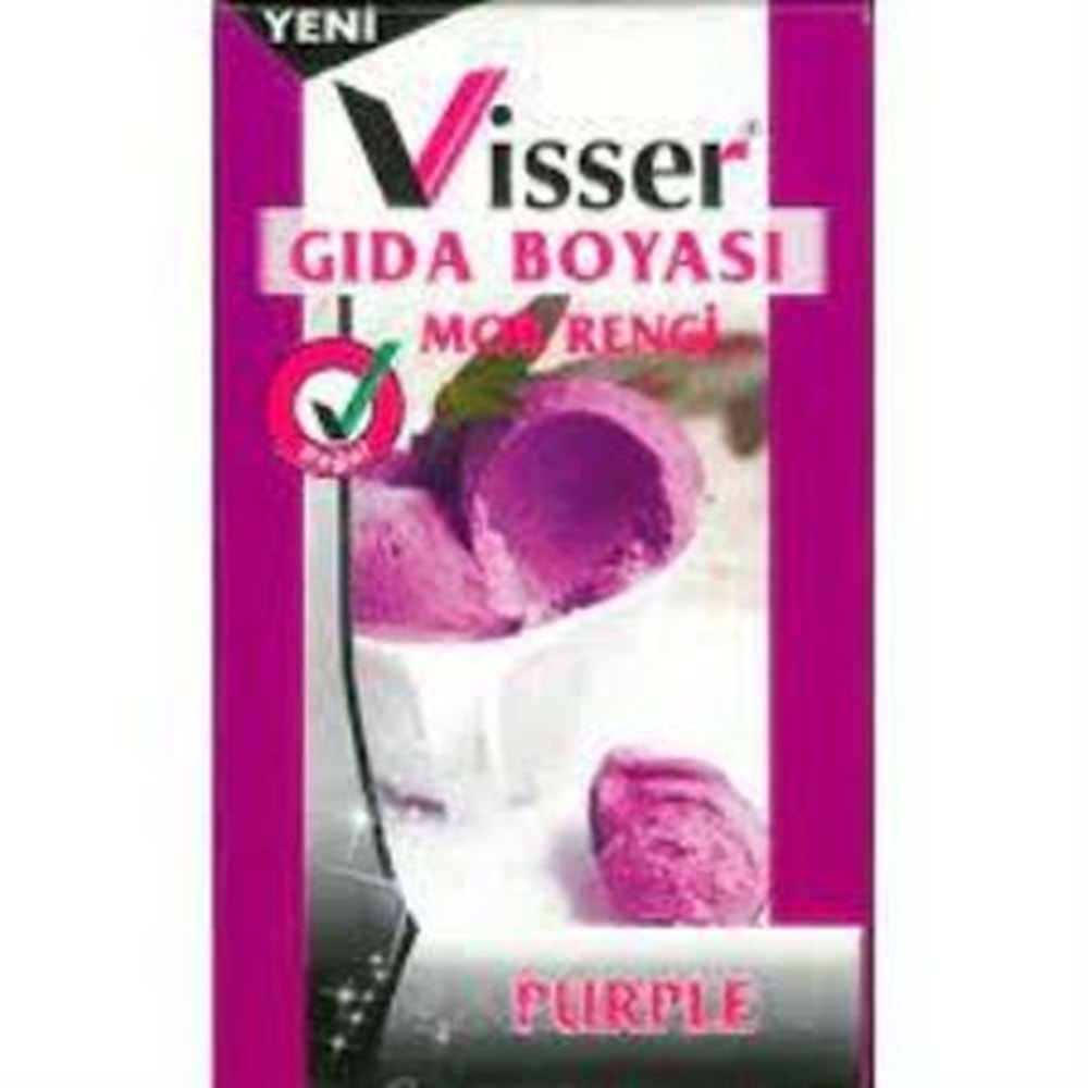 Visser Toz Gıda Boyası 9Gr Mor -12-