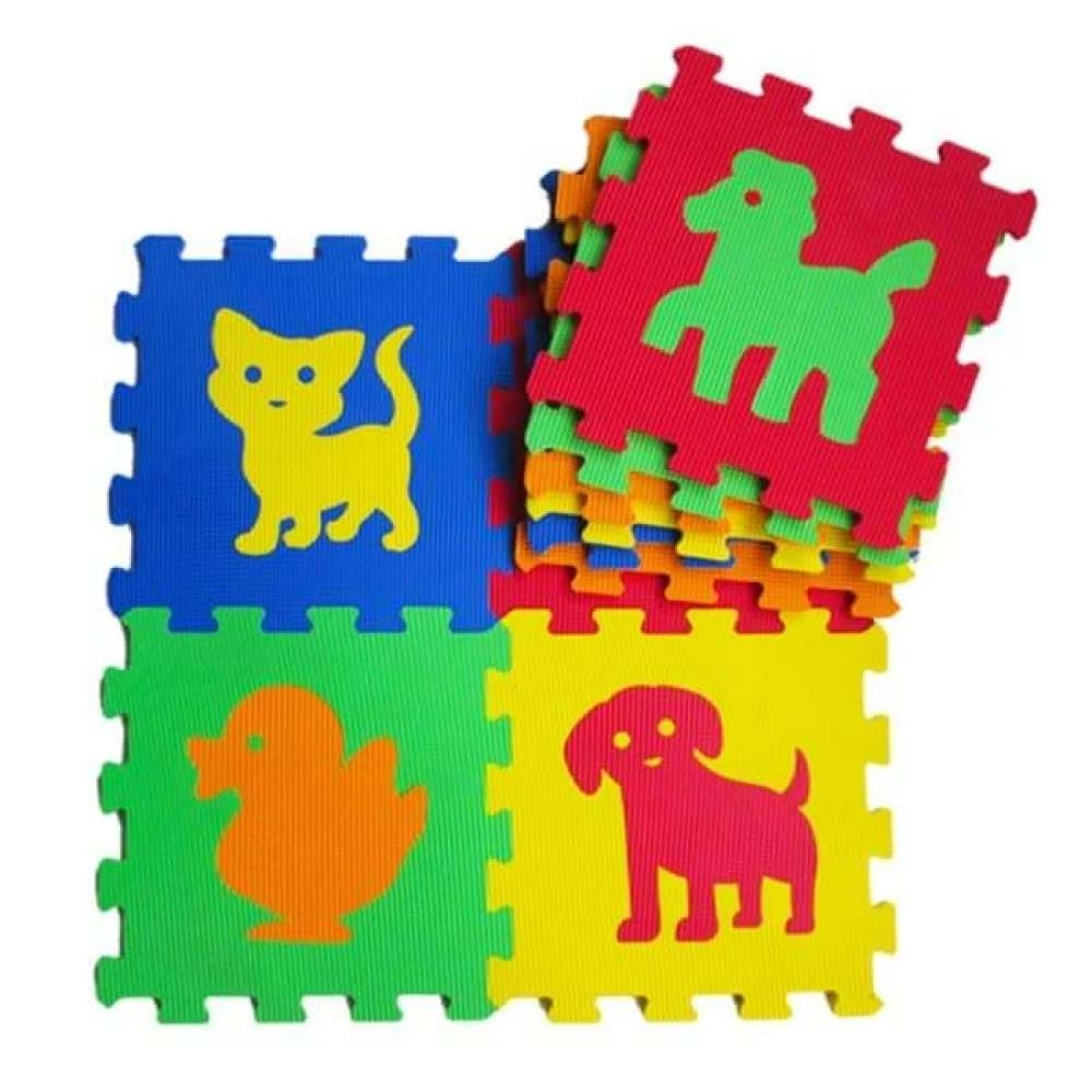 Matrax Eva Puzzle Yer Matı 33x33 7mm Hayvanlar