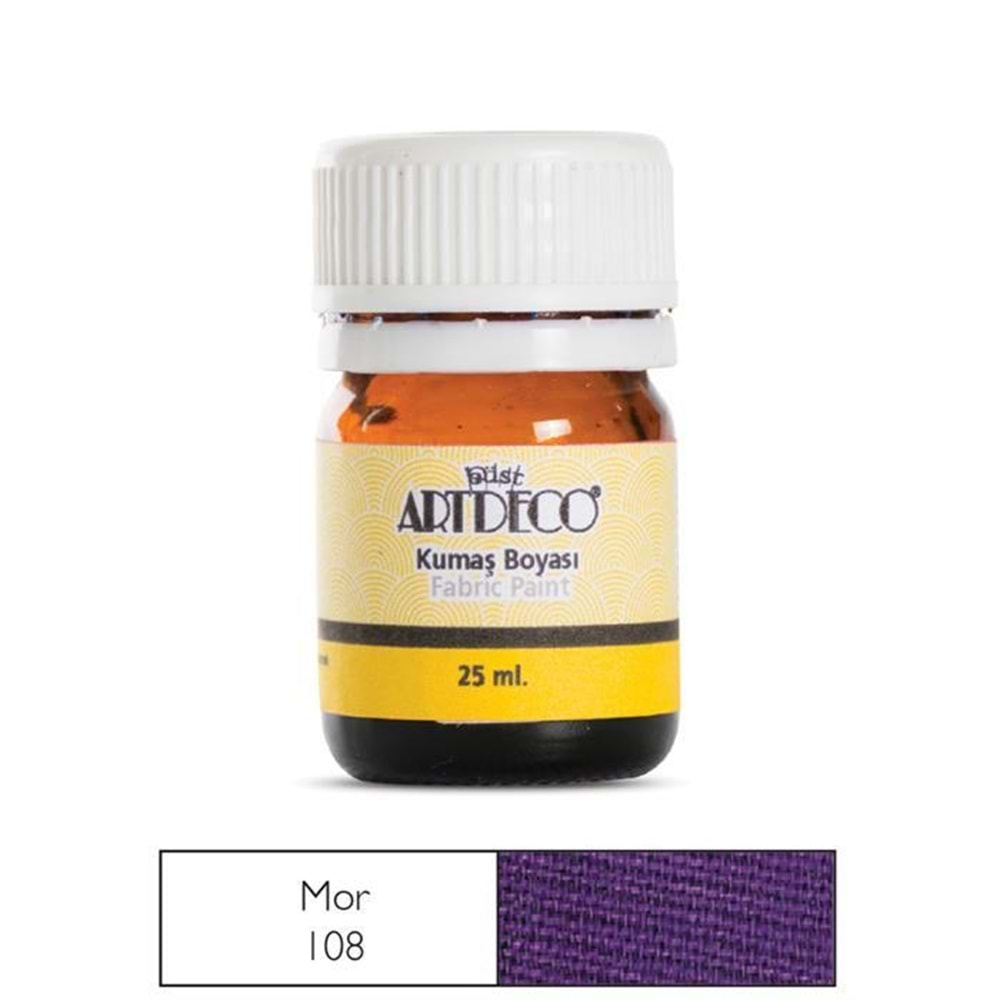 Artdeco Kumaş Boyası 25Ml Mor 108