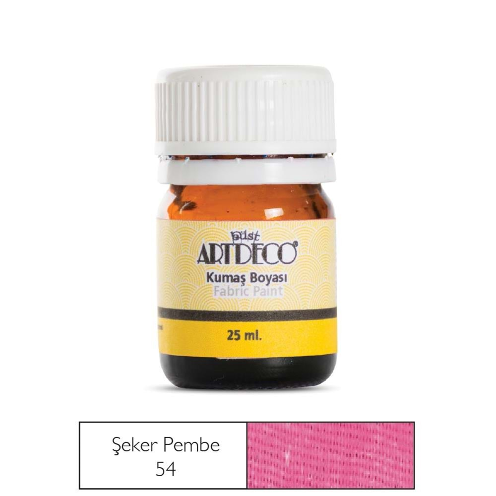 Artdeco Kumaş Boyası 25Ml Şeker Pembe 54