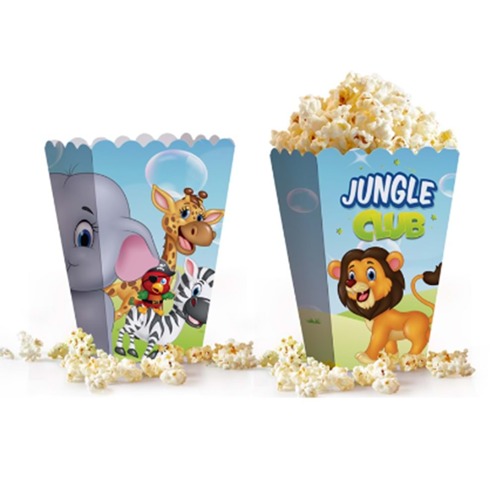 Kika Popcorn Kutusu Jungle Club