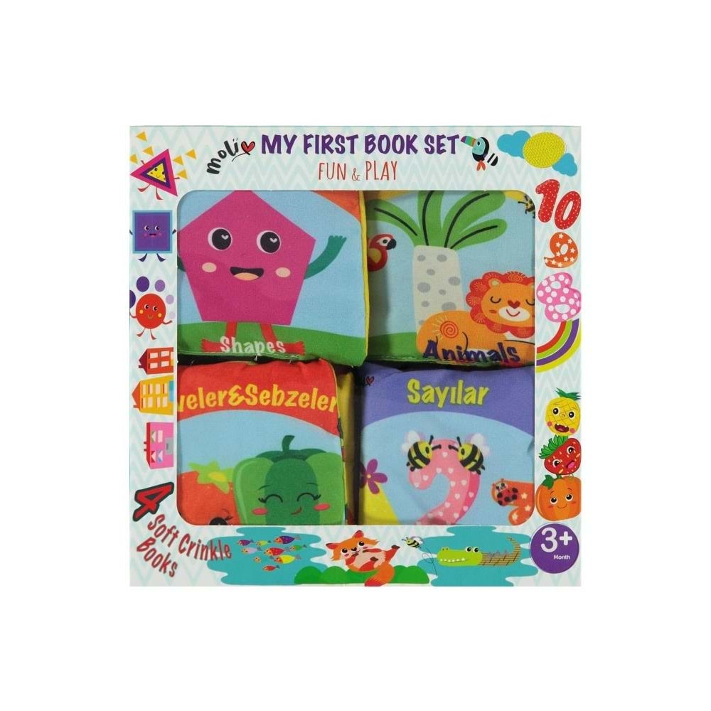 Moli Toys Kutuda 4 Kitaplı Set