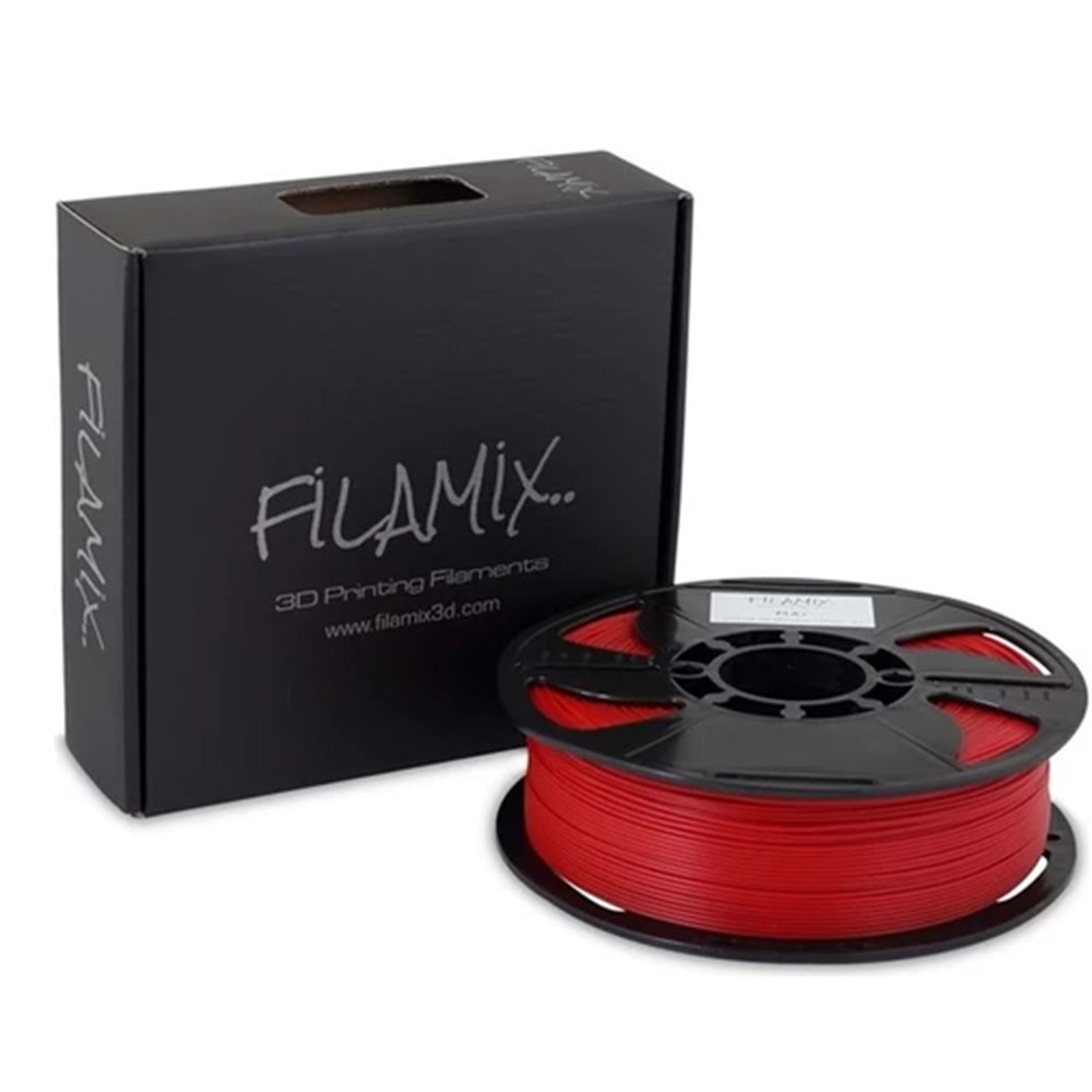 Filamix 3d 1,75 Filament Kırmızı 334mt 1Kg