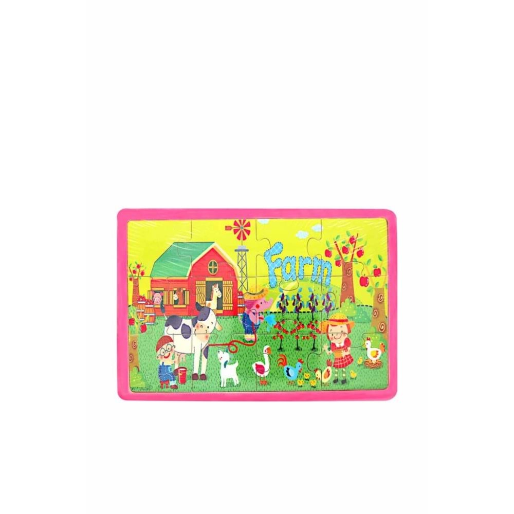 Bubu Ahşap Puzzle 20x14x0,6cm BUBU00114