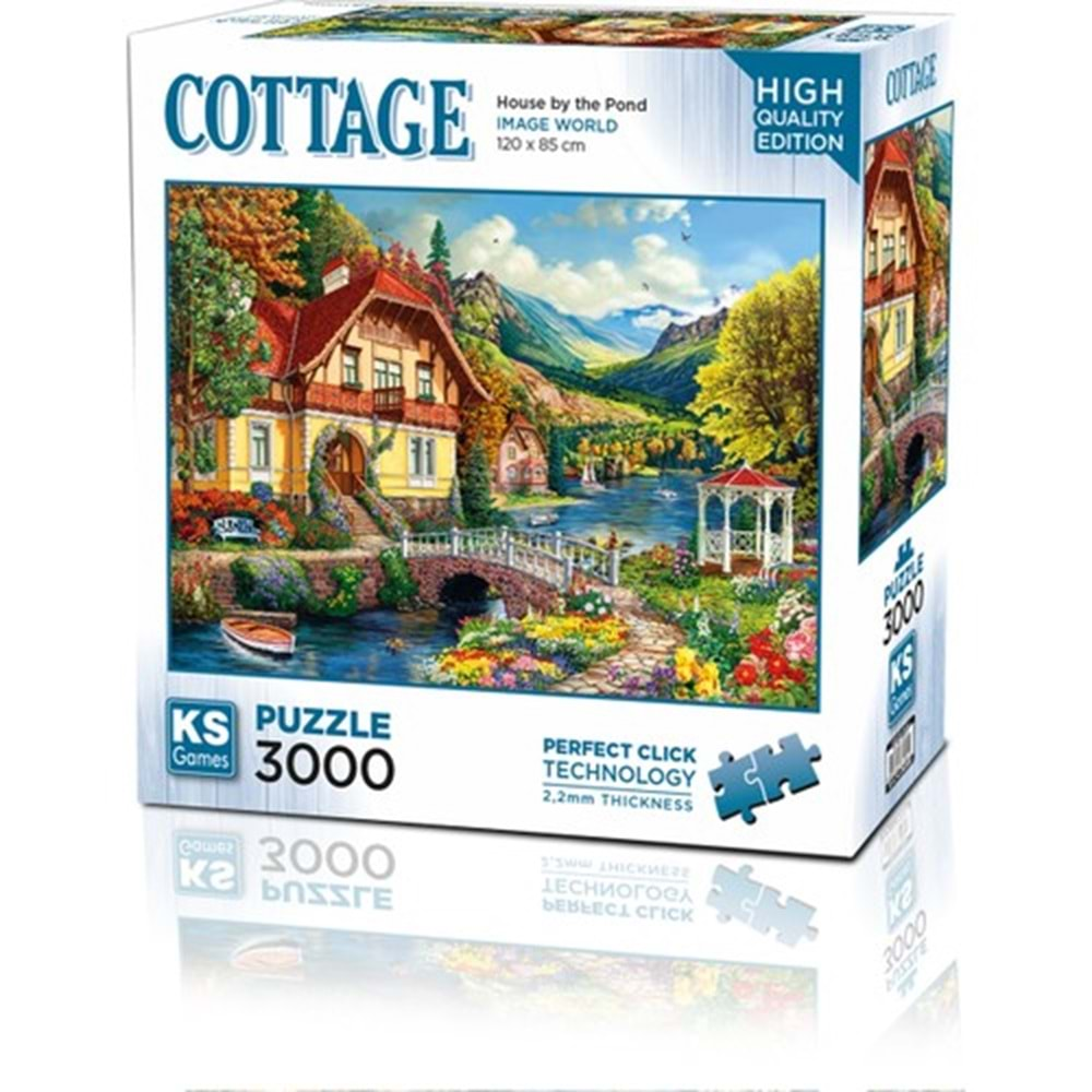 Ks Games Puzzle 3000 House By The Pond