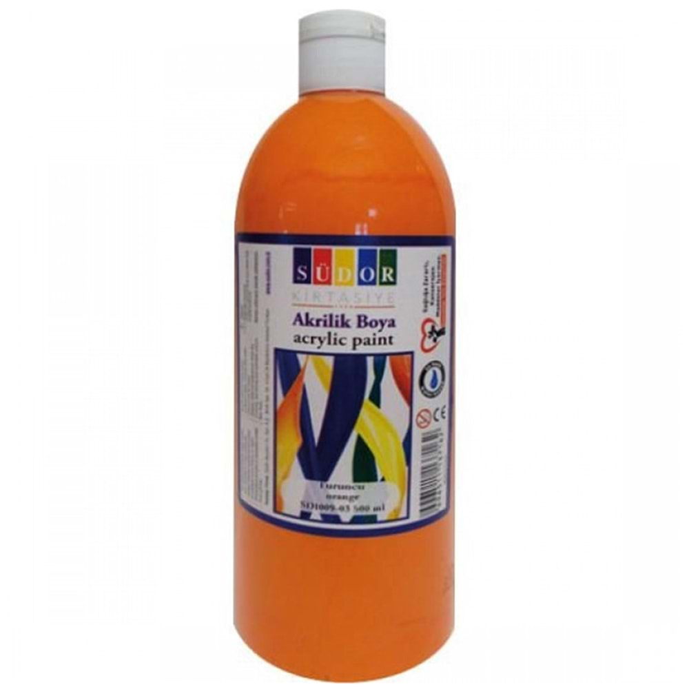 Südor Akrilik Boya 500ml Turuncu SD1009-03