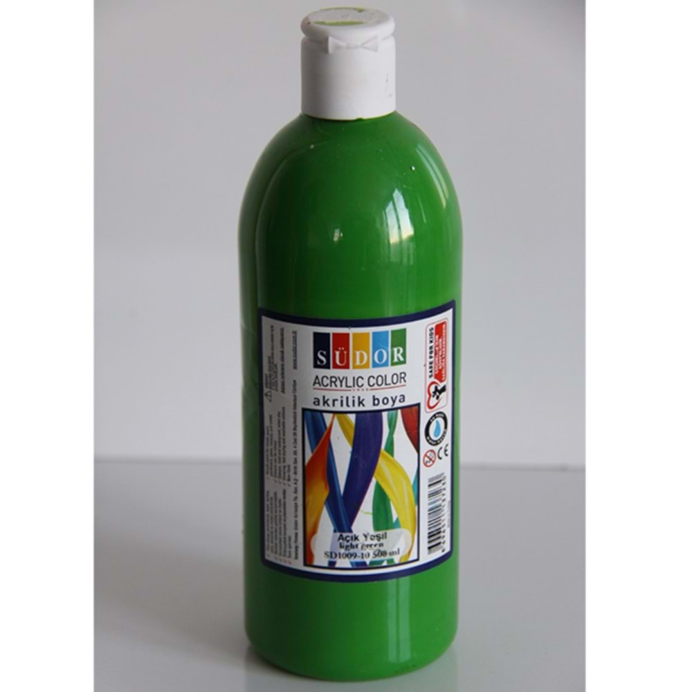 Südor Akrilik Boya 500ml Açık Yeşil SD1009-10