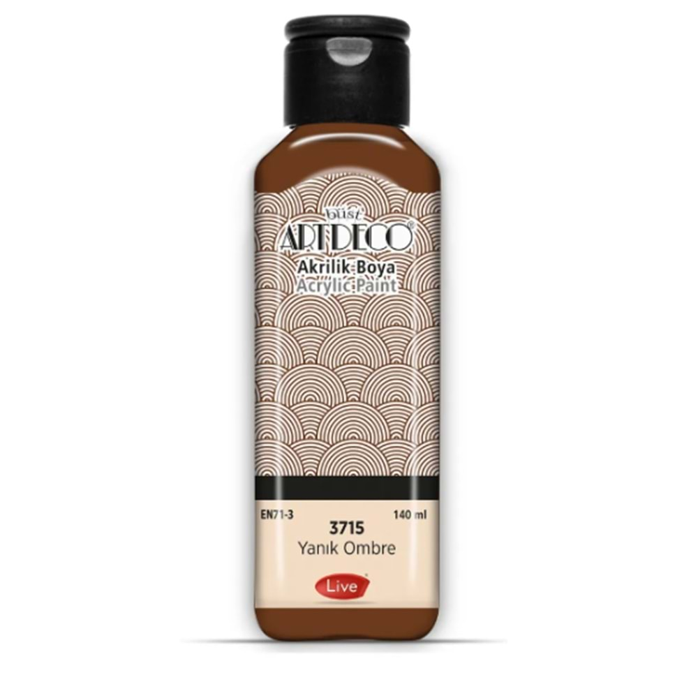 Artdeco Akrilik Boya 140Ml 3715 Yanık Ombre