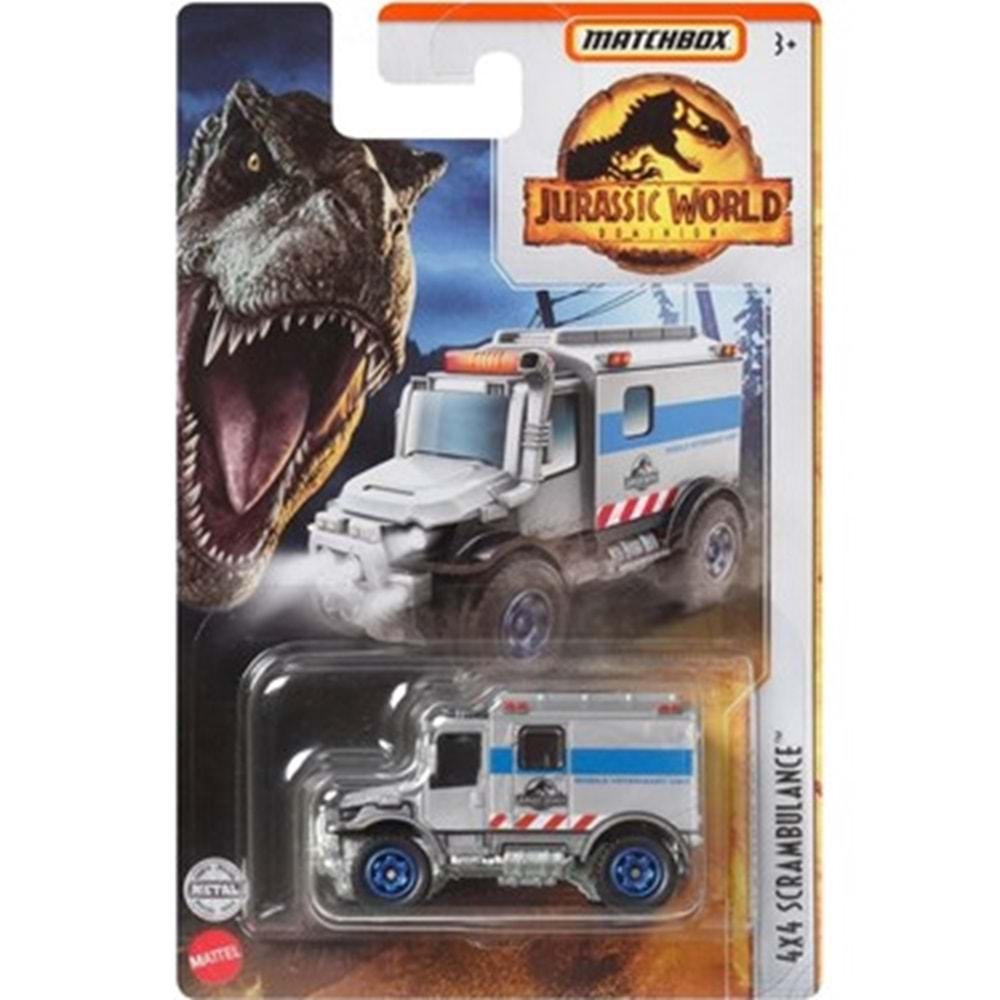 Mattel Hot Wheels Jurassic World Tekli Araçlar