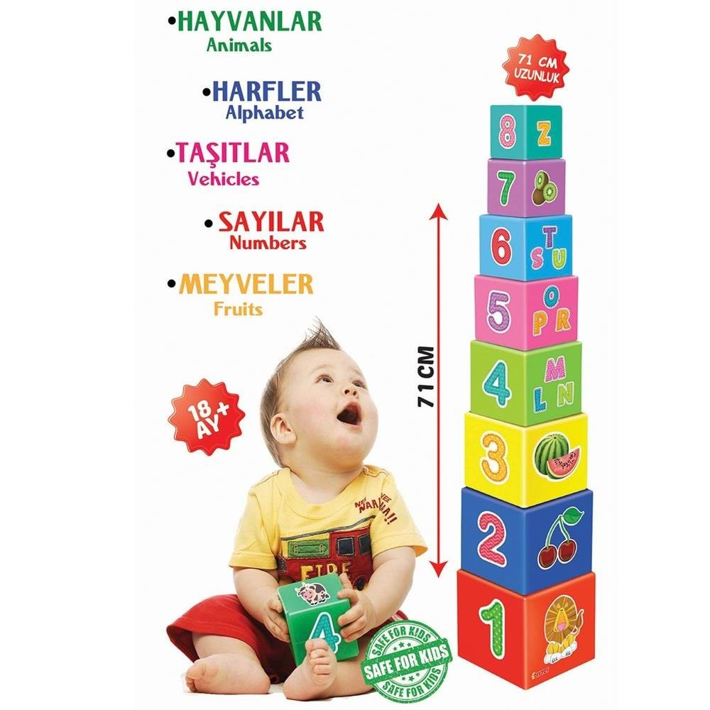 Dıytoy Eğitici Denge Kule Oyunu