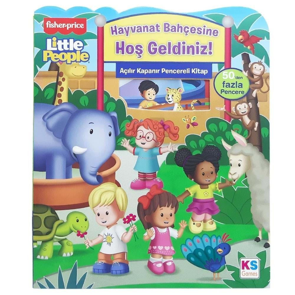 Ks Fisher-Price Hayvanat Bahçesinde Flap Book