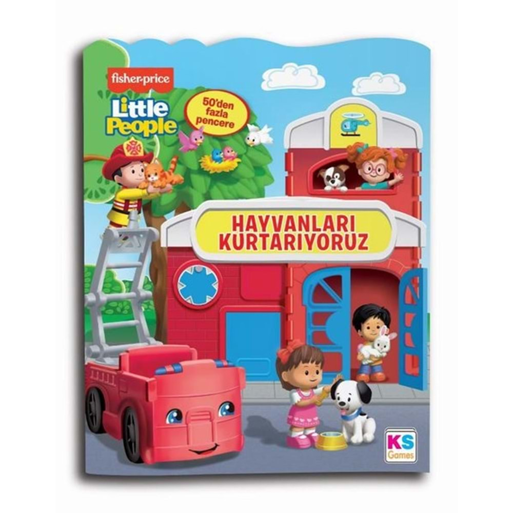 Ks Fisher-Price Hayvan Kurtarma Flap Book