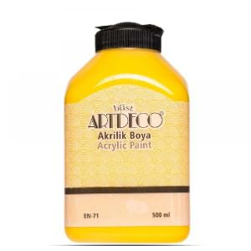 Artdeco Akrilik Boya 500ML 3602 K.Sarı