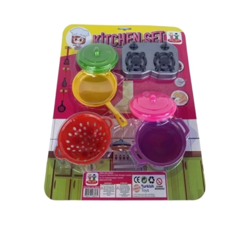 Best Toys Kitchen Set Ocak Seti 6607