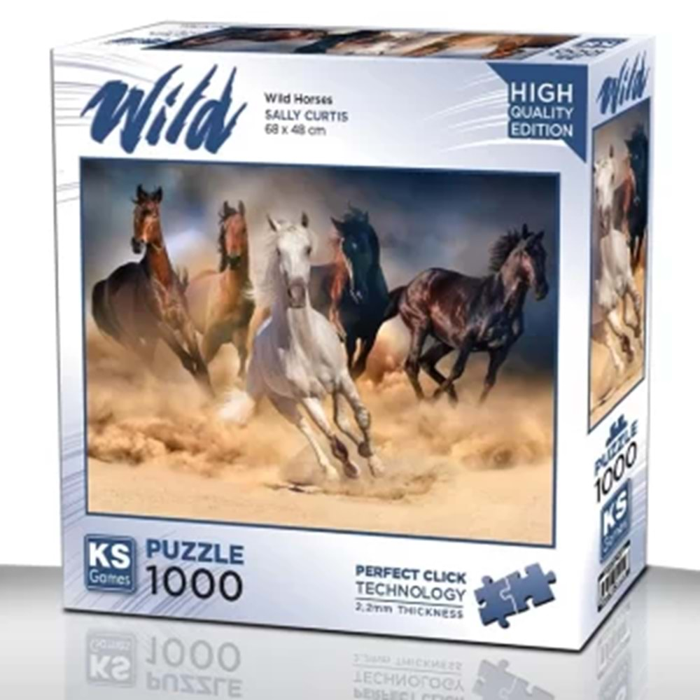 Ks Puzzle 1000 Wild Horses