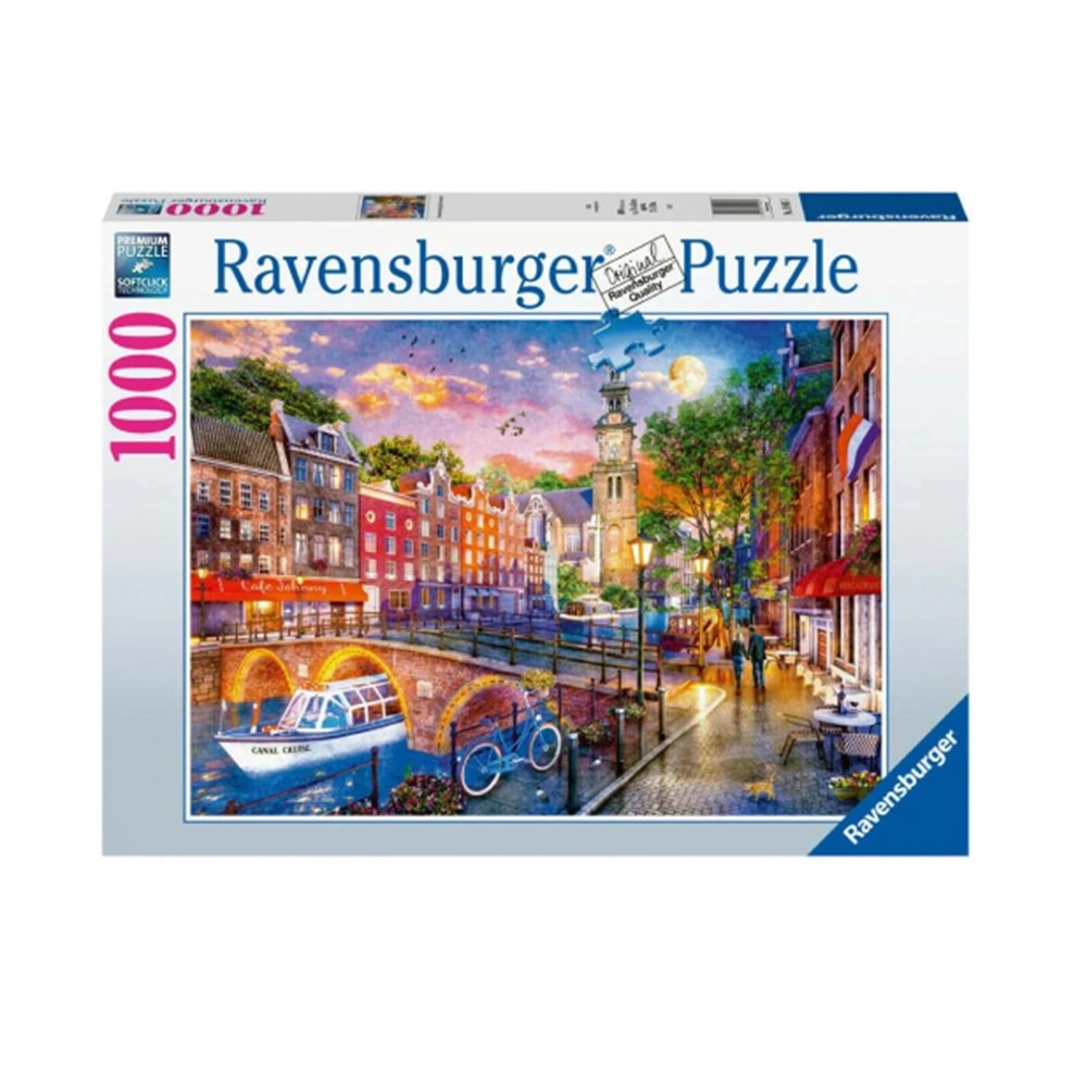 Ks Puzzle 1000 Beautiful Sunsetin Amsterdam