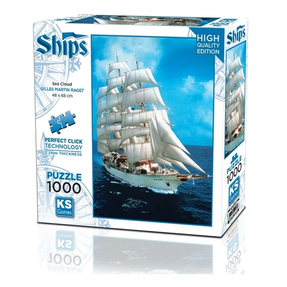 Ks Puzzle 1000 Sea Cloud