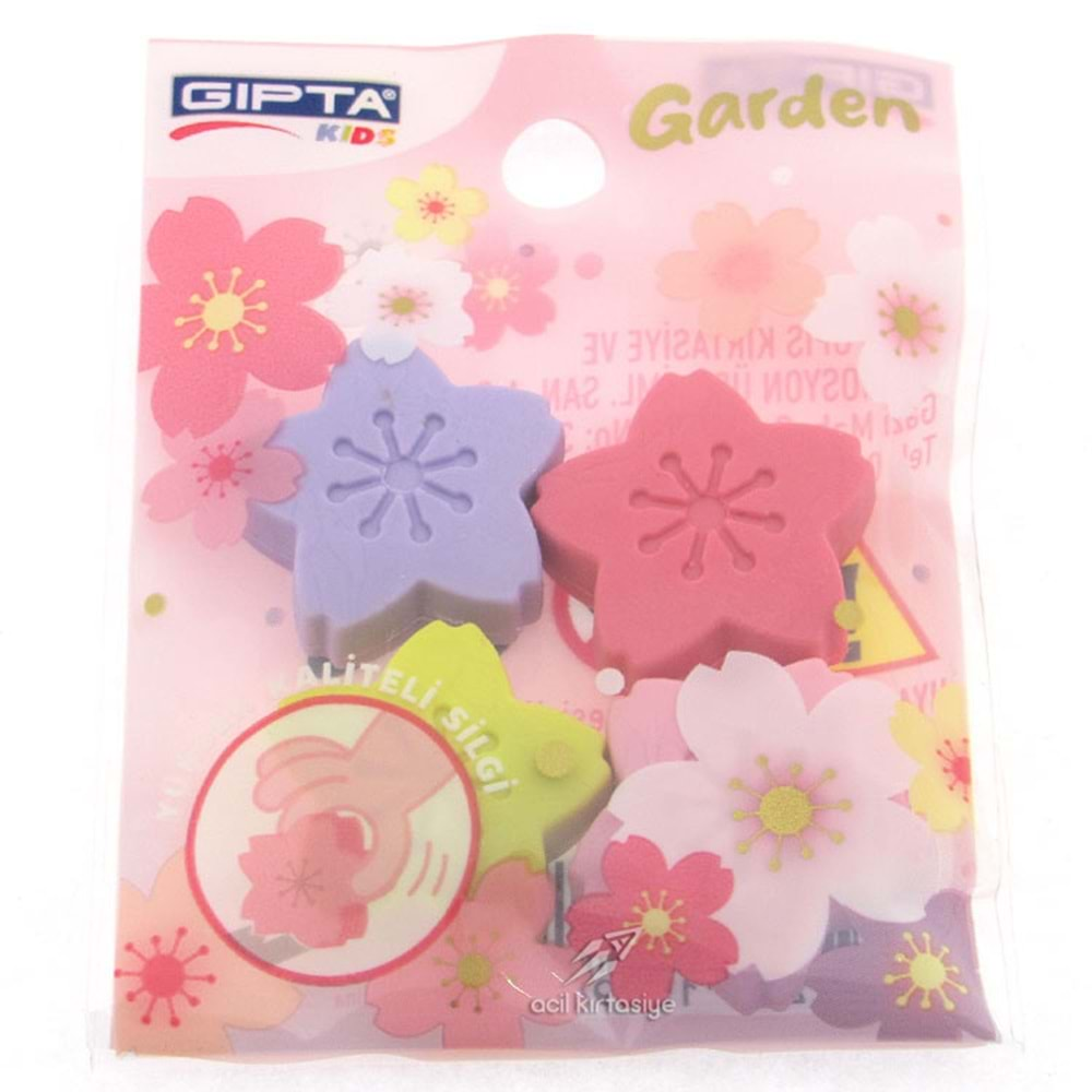 Gıpta Silgi Garden Mini 4 Lü (1 Adet)