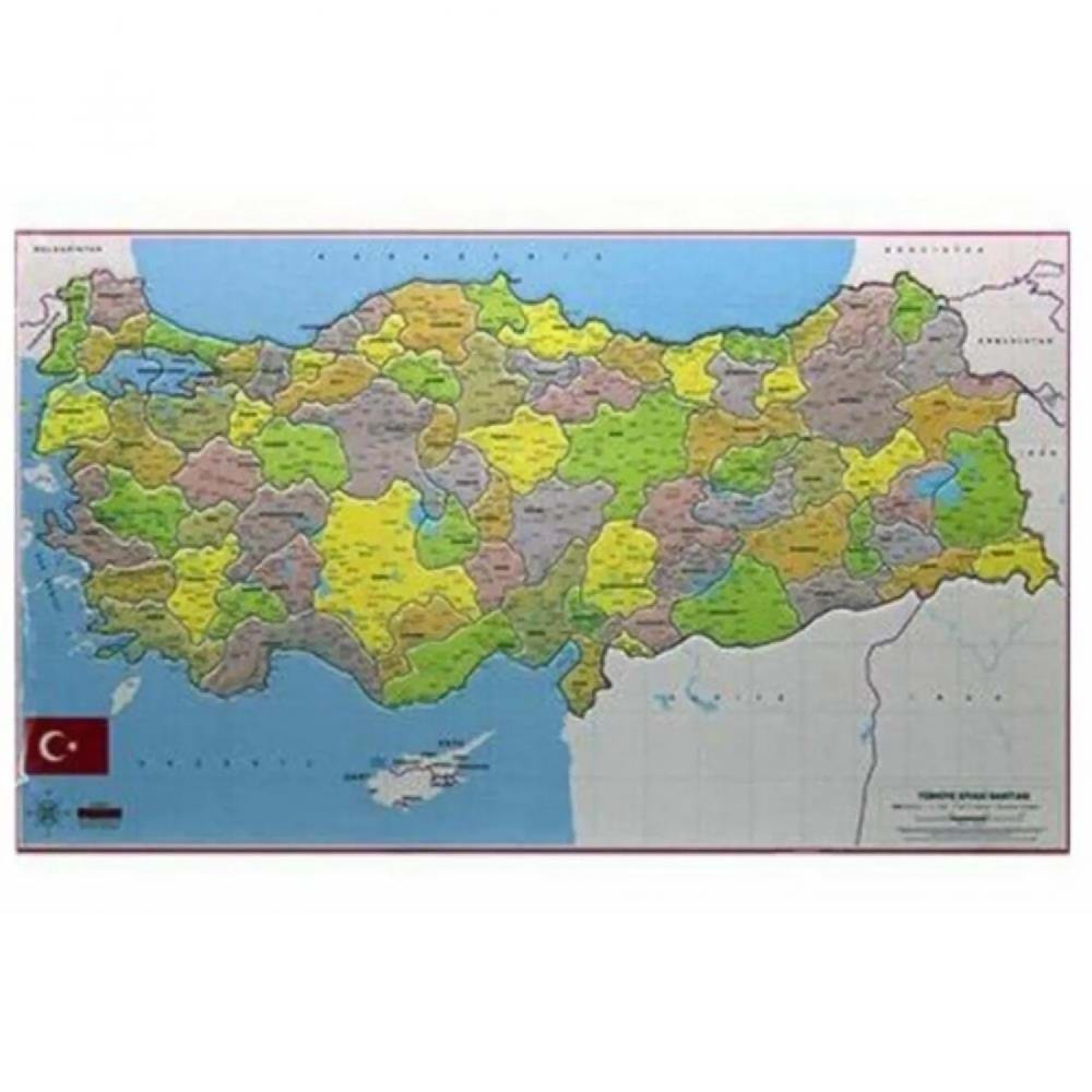 Türkiye Haritası Yapboz 23X31 10 Lu