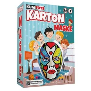 Kumtoys Karton Maske Seti Kutulu