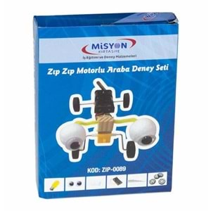 Misyon Zıp Zıp Motorlu Araba Deney Seti Zıp-0089