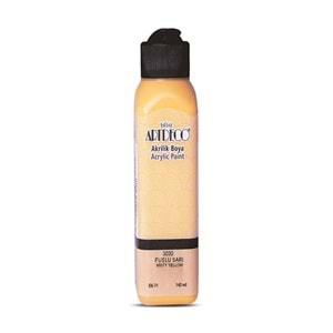 Artdeco Akrilik Boya 140Ml 3030 Puslu Sarı