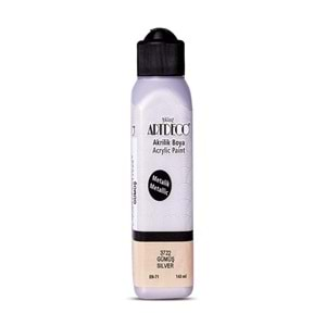 Artdeco Akrilik Metalik Boya 140Ml Gümüş 3722