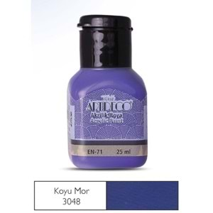 Artdeco Akrilik Boya 25Ml 3048 Koyu Mor