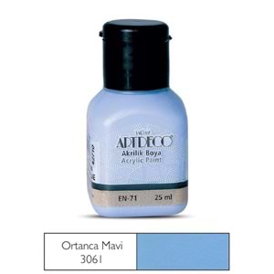 Artdeco Akrilik Boya 25Ml 3061 Ortanca Mavi