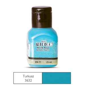 Artdeco Akrilik Boya 25Ml 3632 Turkuaz