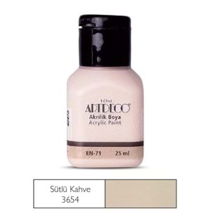 Artdeco Akrilik Boya 25Ml 3654 Sütlü Kahve