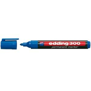 Edding Permanent Marker Mavi E-300 ( 1 Adet)