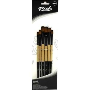 Rich Fırça Yeni Seri 05 Stroke 6 Lı Set 3 11217