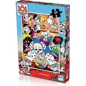 Ks Games Puzzle 101 Dalmatian 50 Parça Dal709