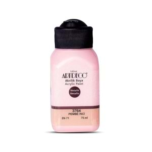 Artdeco Metalik Akrilik Boya 75Ml Pembe İnci 3764