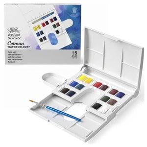 Wn Cotman Sulu Boya Kompakt Set 14Xyarım Tablet