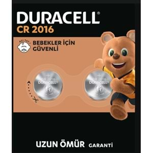 Duracell Para Pil CR2016 -5 li