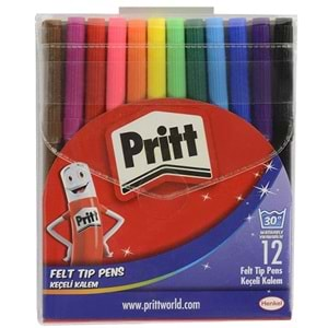 Pritt Keçeli Kalem 12 Renk