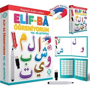 Ct Elif-Ba Öğreniyorum Manyetik +3 Yaş