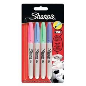 Sharpie Marker Permanent Fine Pastel Renkler ( 1 Adet)