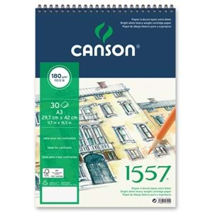 Canson 1557 Resim Blok 180Gr A4 20Yp