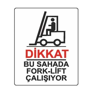 Ekstrafix 204 (Yul-408) 25X35 Dikkat Bu Sahada For